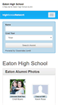 Mobile Screenshot of eatonhighschool.org